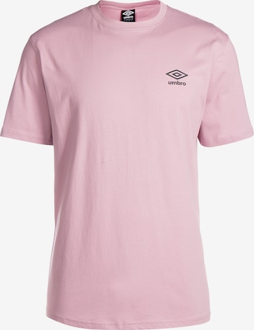 UMBRO Shirt in Roze: voorkant