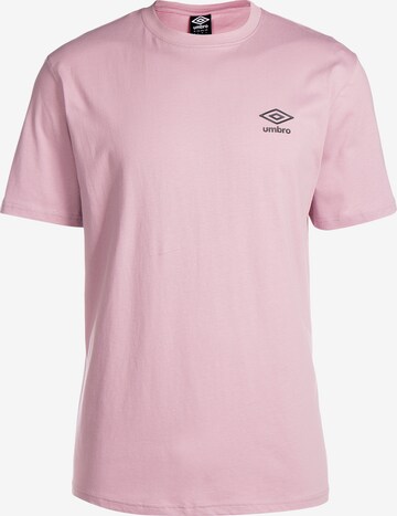 UMBRO Shirt in Roze: voorkant