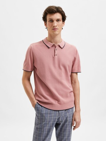 SELECTED HOMME Trui 'Hank' in Roze: voorkant