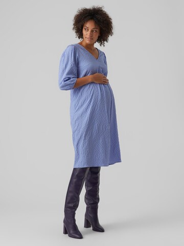 Vero Moda Maternity فستان 'Lola' بلون أزرق
