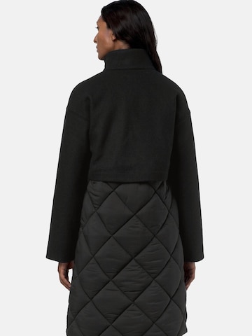 K-Way Winter jacket 'K-WAY MINDY WOOL NYLON WARM GIUBBOTTO' in Black