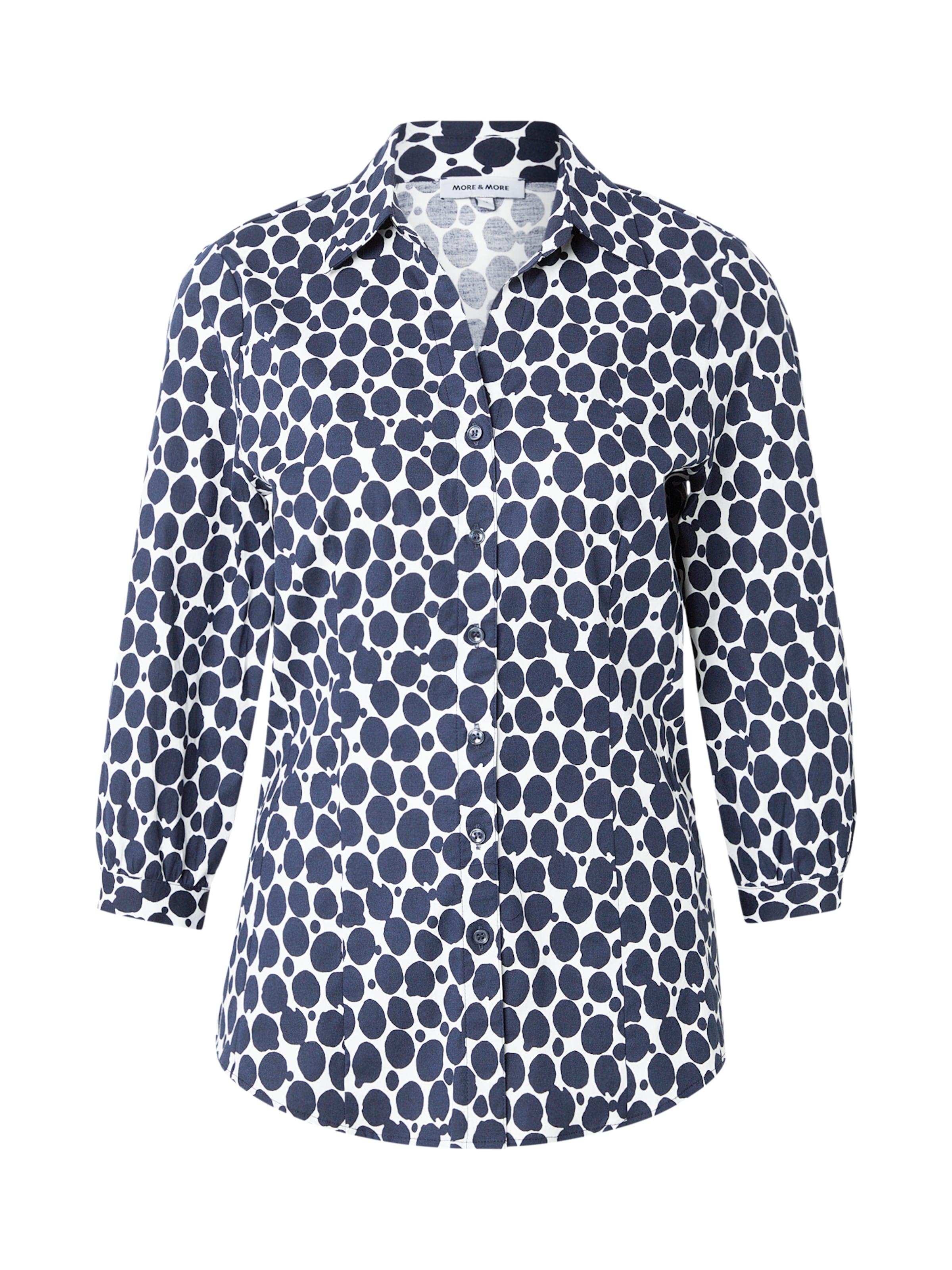 MORE & MORE Blúz - kék: elől