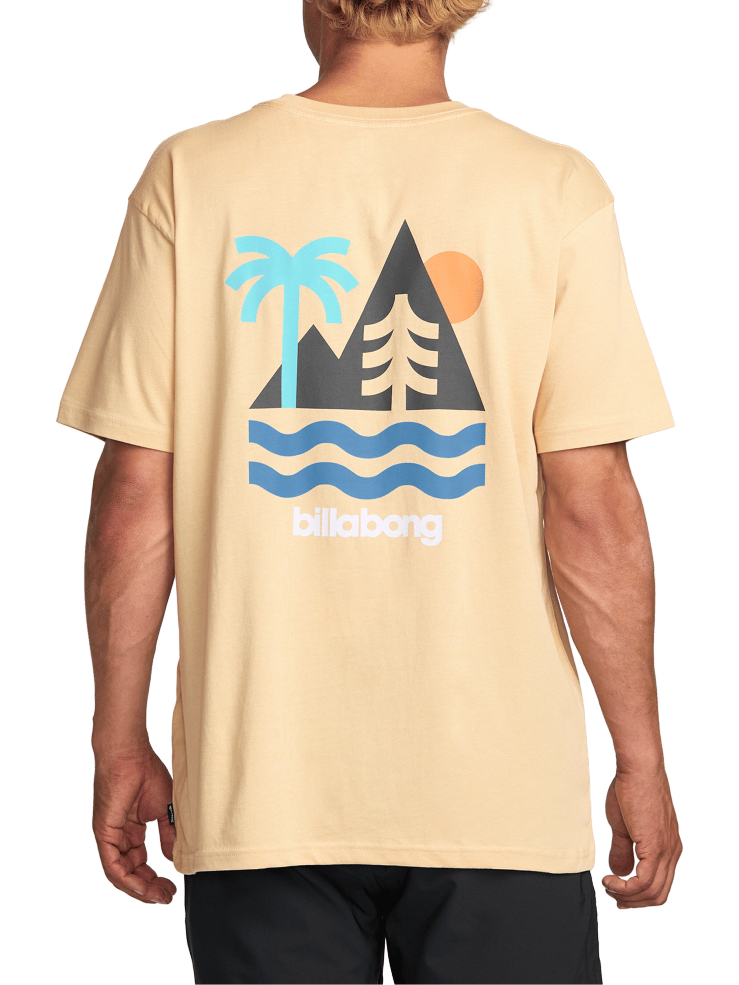 T-Shirt 'Sundown Adiv' BILLABONG en beige