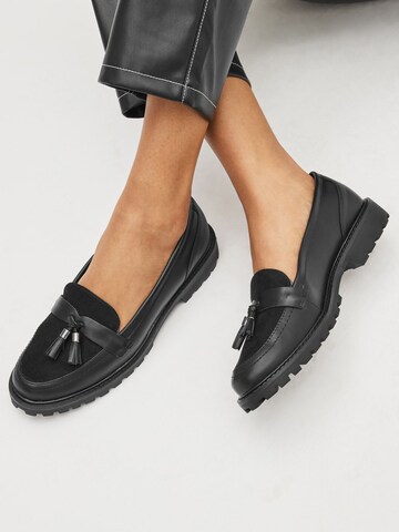 Next Slipper 'Forever Comfort' in Schwarz