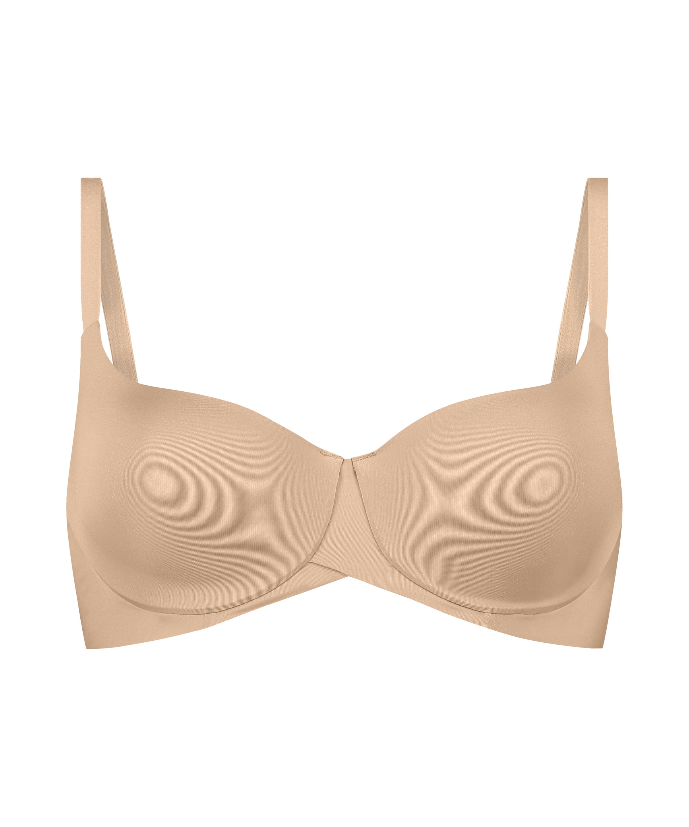 Hunkemöller Balconette Bra in Beige: front