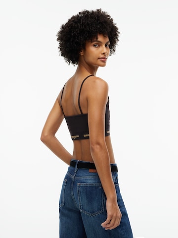 Bustino Reggiseno di Tommy Jeans in nero