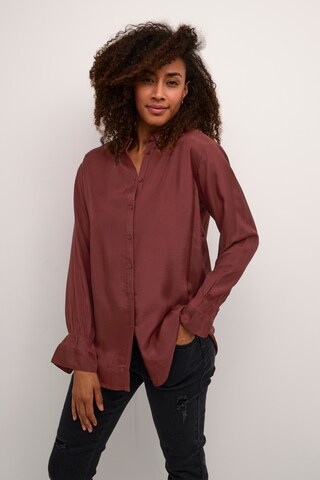 Cream Bluse i brun: forside