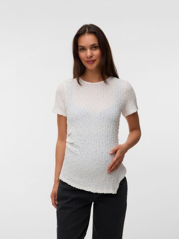 Vero Moda Maternity Shirt in Wit: voorkant