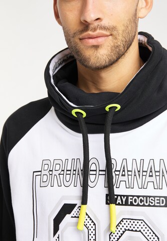 Sweat-shirt 'Freeman' BRUNO BANANI en blanc