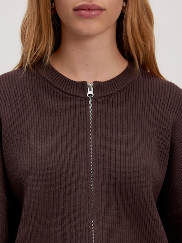 EDITED Knit Cardigan 'Llleana' in Brown
