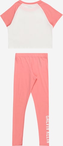 Calvin Klein Underwear Regular Pajamas 'Intense Power' in Pink