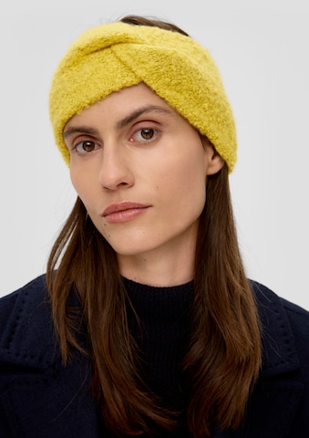 s.Oliver Headband in Yellow