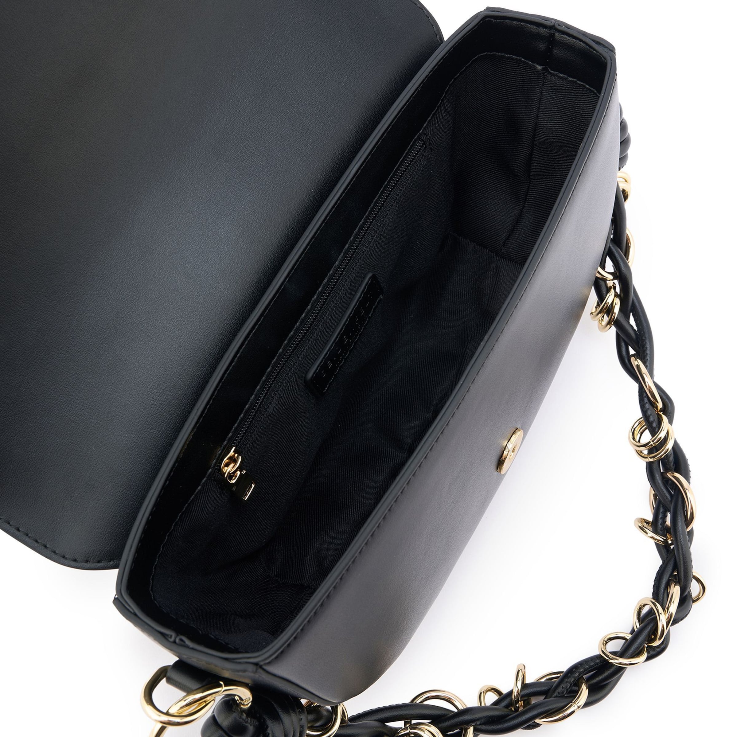 Sac bandoulière Seidenfelt en noir