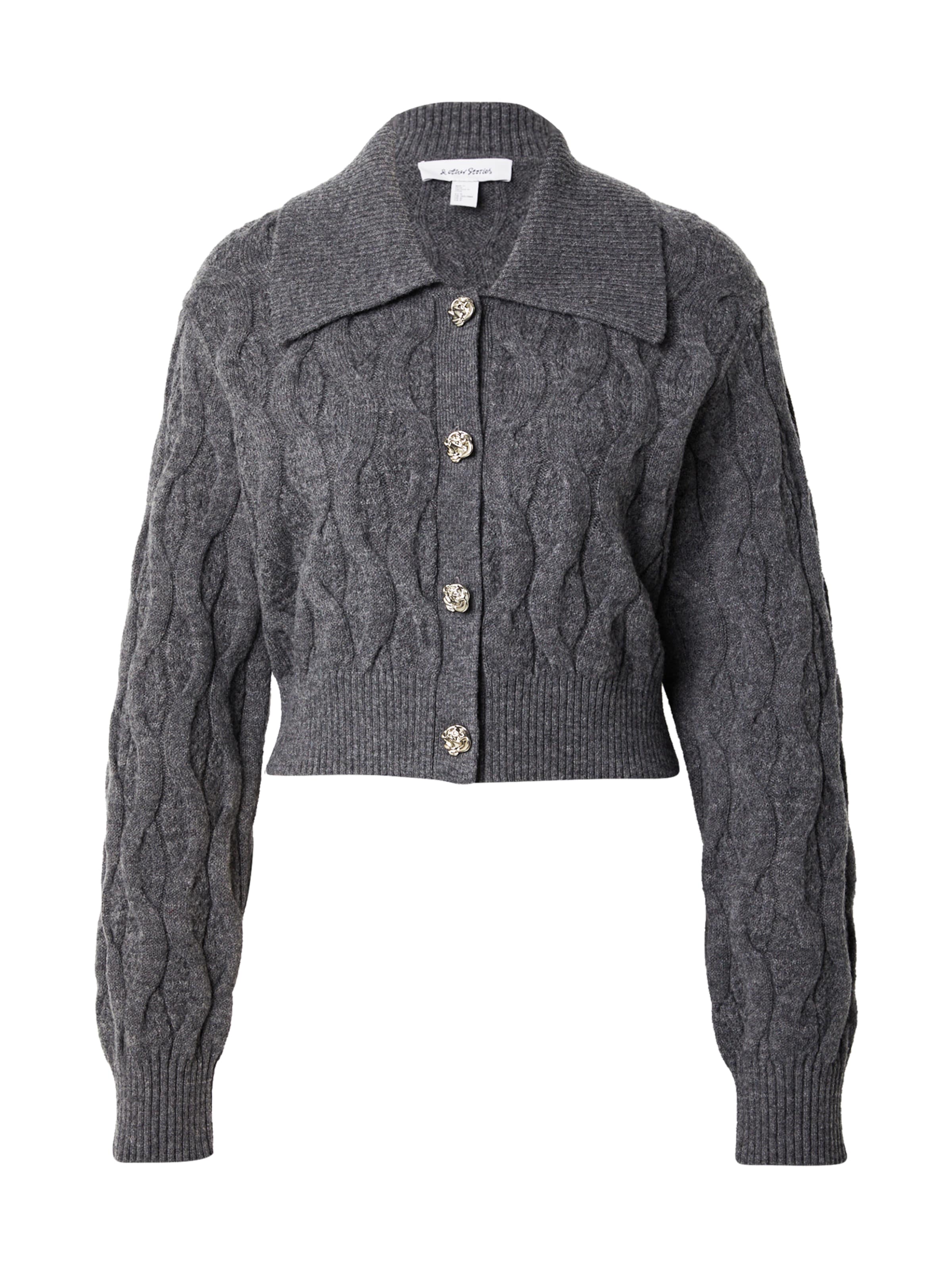 & Other Stories Kardigan w kolorze szary: przód