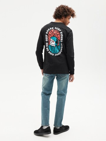 hydroponic - Camiseta 'Hydroponic Reef Long-Sleeve Graphic T-Shirt' en negro