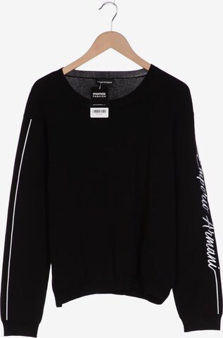 Emporio Armani Pullover M in Schwarz: predná strana