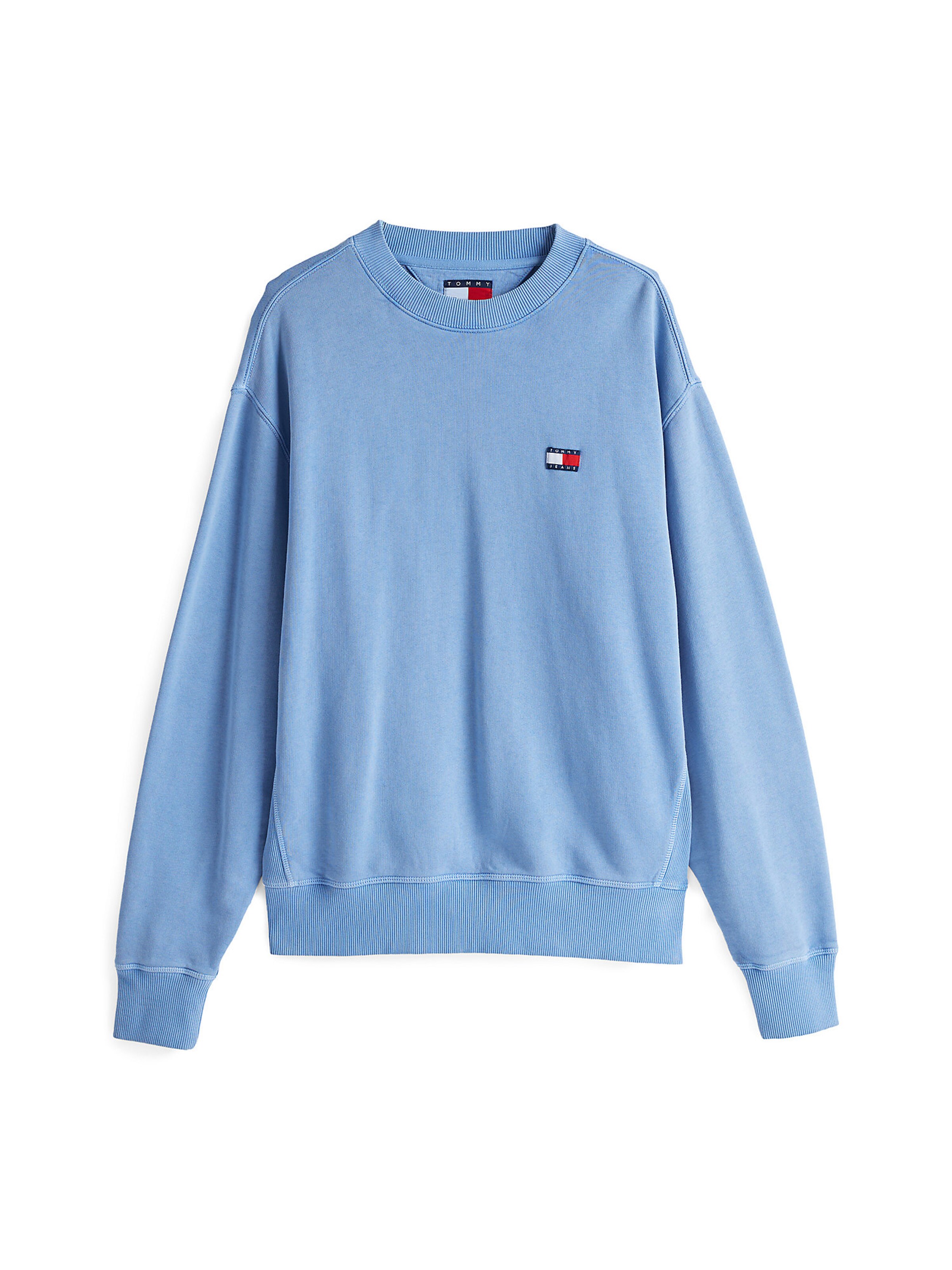 Tommy Jeans Sweatshirt in Blue: front