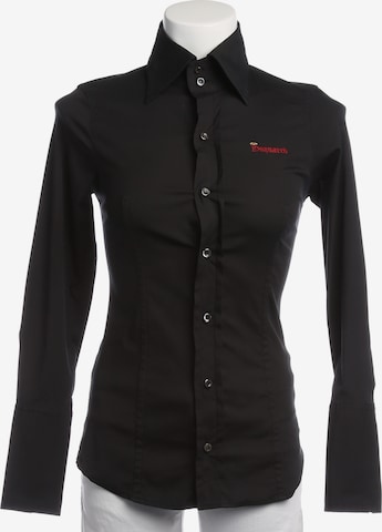 DSQUARED2 Bluse / Tunika XXS in Schwarz: Vorderseite