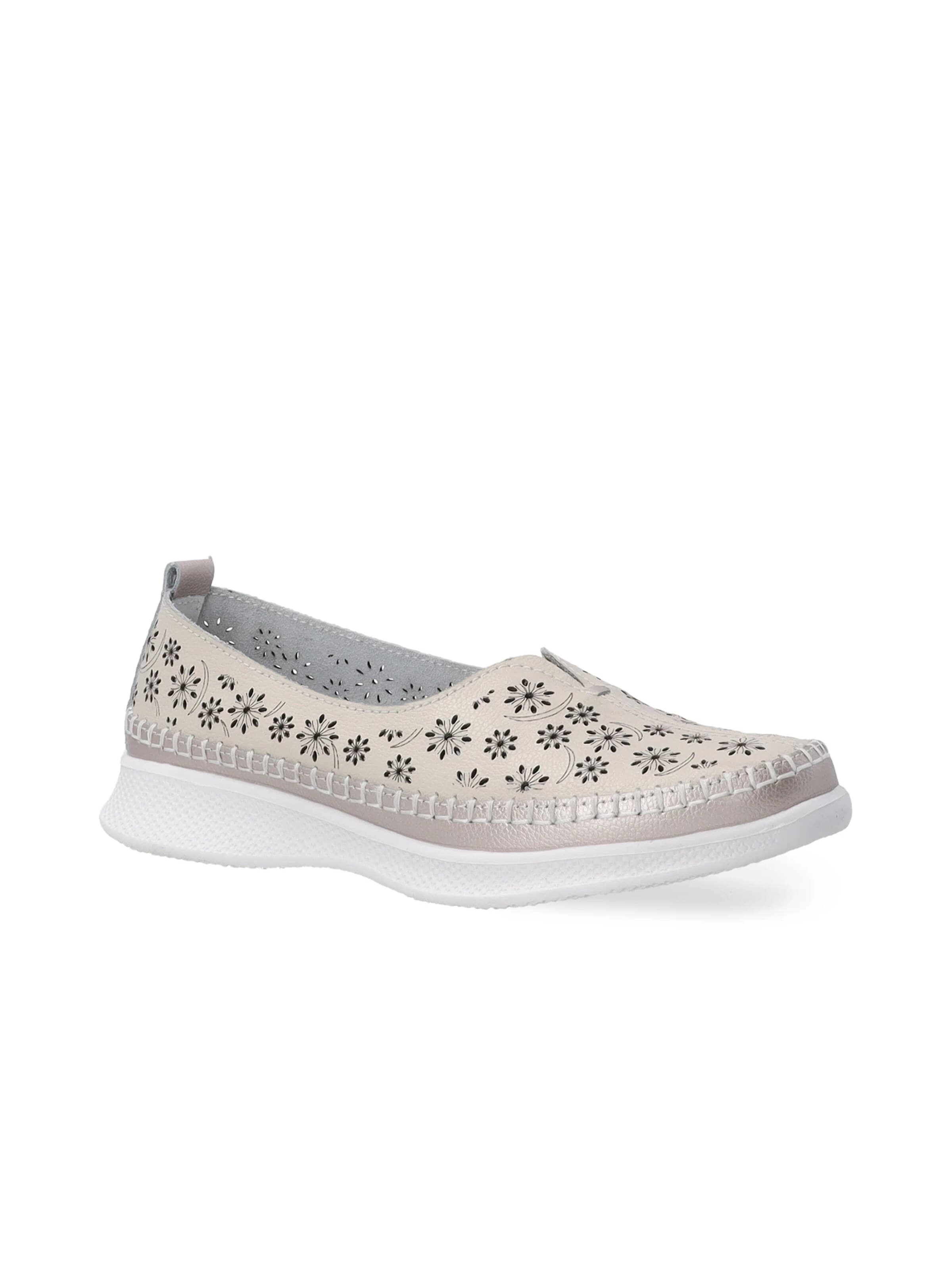 VENEZIA Moccasins in Beige: front