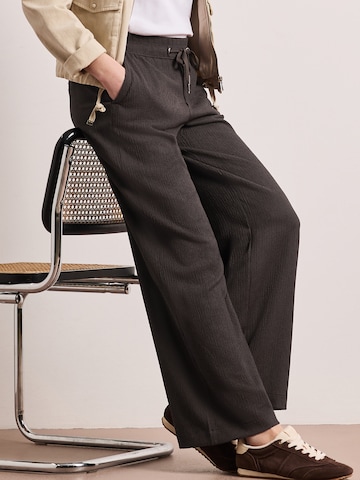 STREET ONE Широки крачоли Панталон в синьо