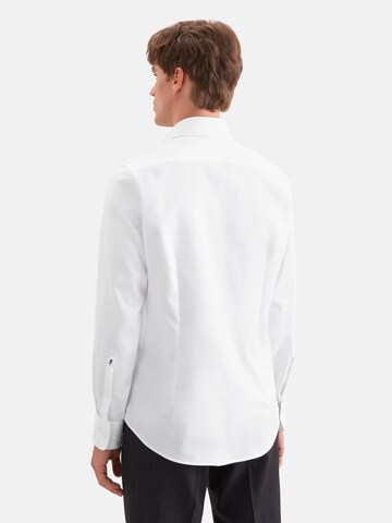 SEIDENSTICKER Slim fit Zakelijk overhemd in Wit