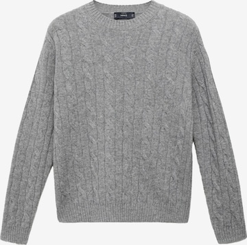 MANGO MANPulover 'Bimbo' - siva boja: prednji dio