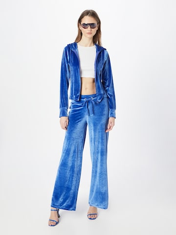 Nasty Gal Sweat jacket in Blue