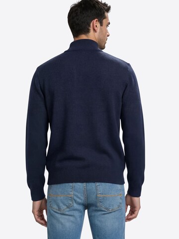 PIERRE CARDIN Gebreid vest in Blauw