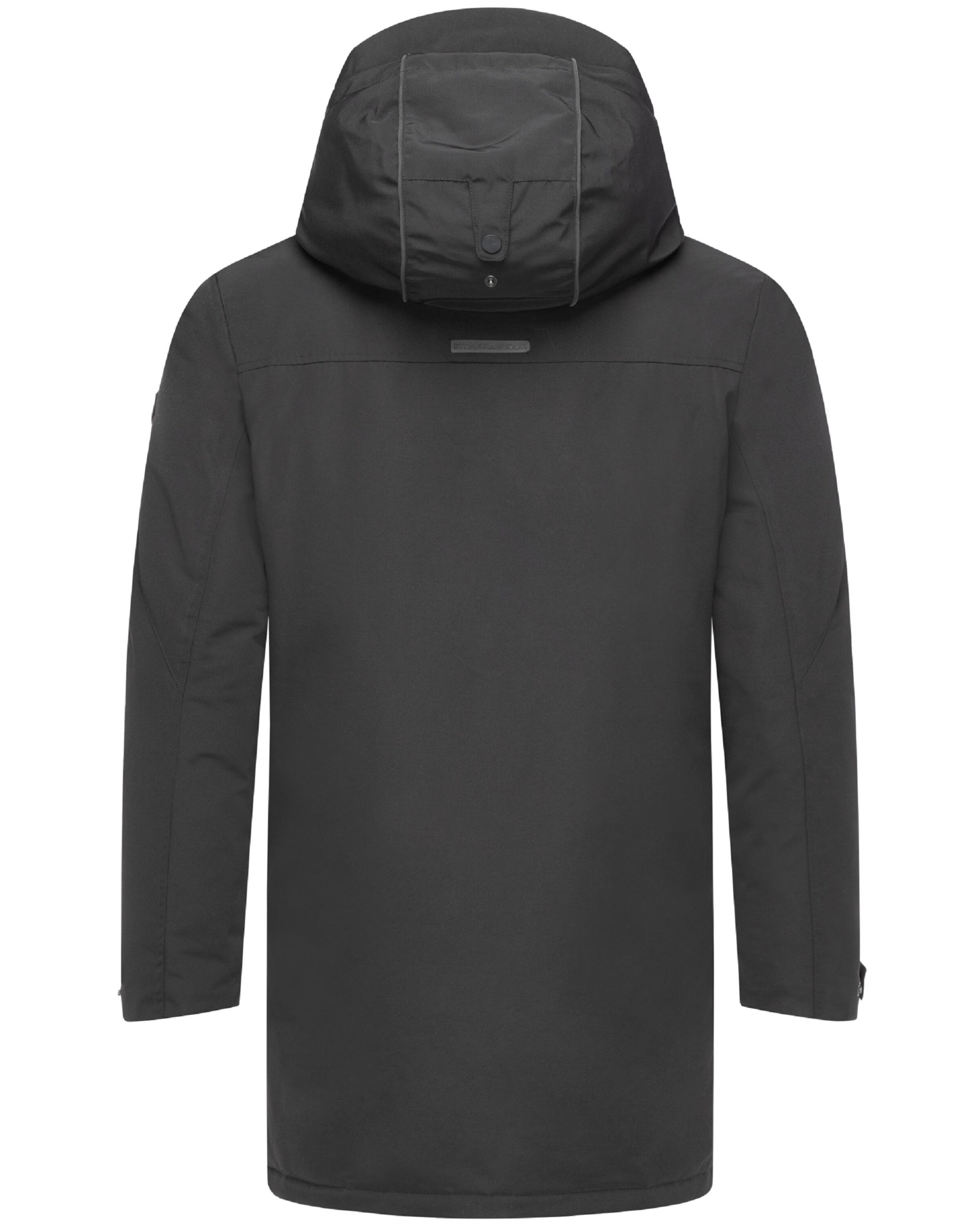 STONE HARBOUR Winter Coat 'Phinoo XX' in Black