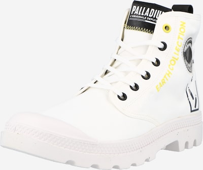 Palladium Čizme na vezanje 'PAMPA' u žuta / crna / bijela, Pregled proizvoda