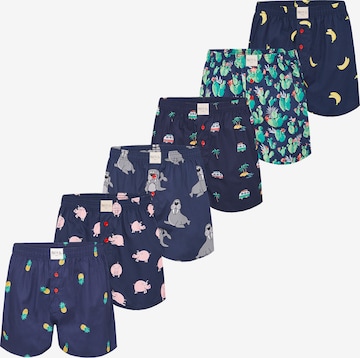 Phil & Co. Berlin Boxershorts ' Prints ' in Gemengde kleuren: voorkant