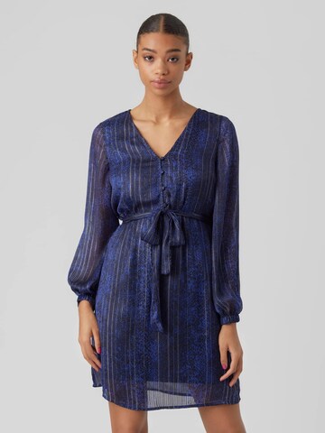 VERO MODA Jurk 'Nala' in Blauw: voorkant