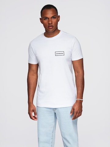 Ombre Shirt in Wit