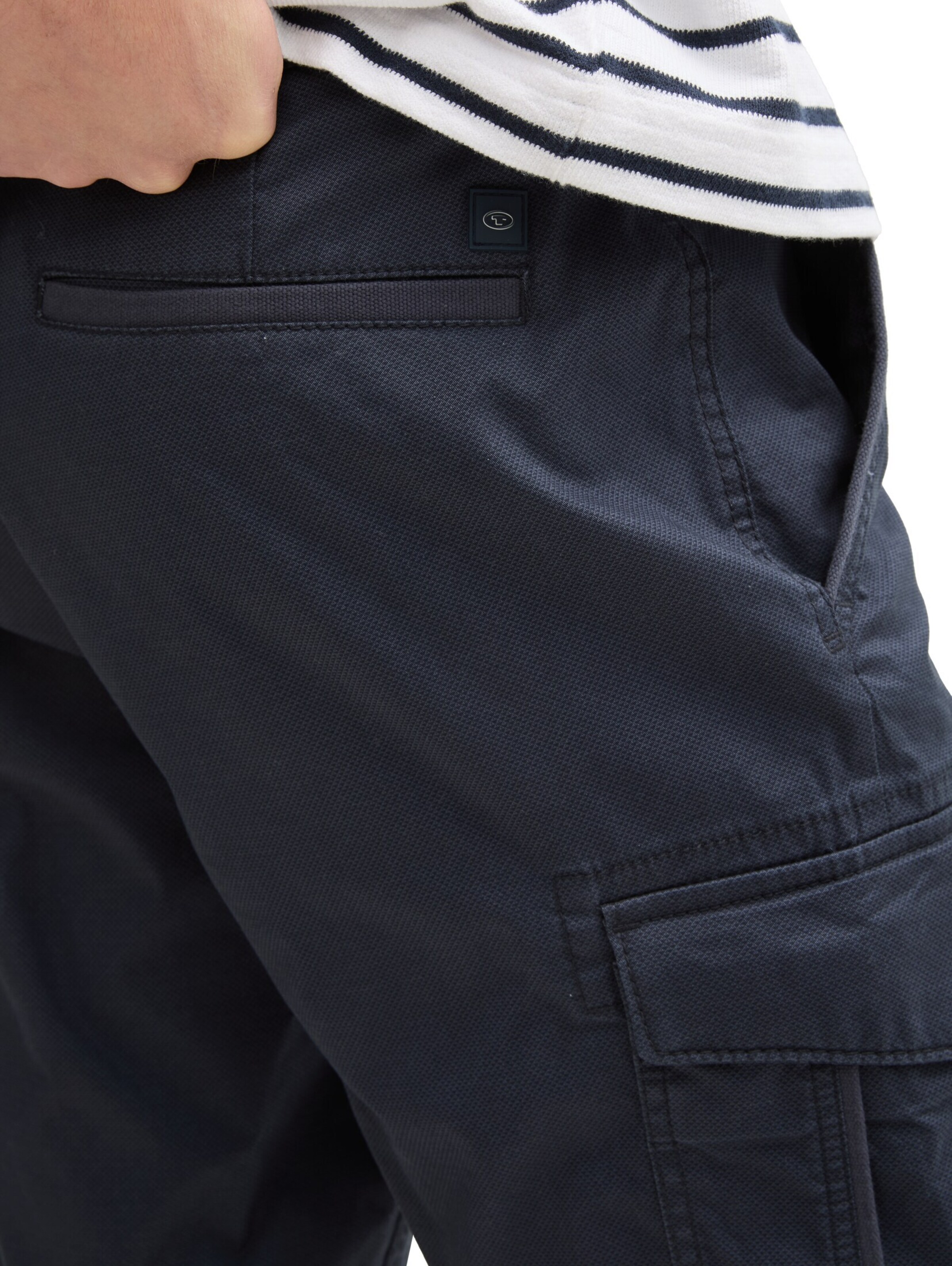 TOM TAILOR Loose fit Cargo trousers in Blue