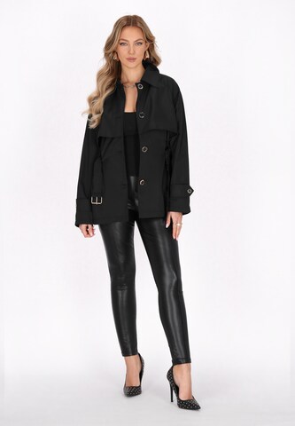 faina - Abrigo de entretiempo 'Outwear' en negro