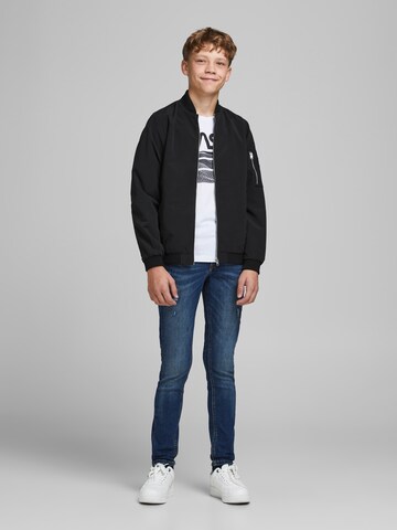 Jack & Jones Junior Jacke 'Rush' in Schwarz