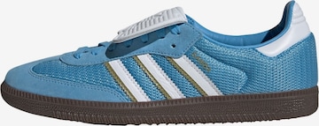 ADIDAS ORIGINALS Platform trainers 'Samba' in Blue: front