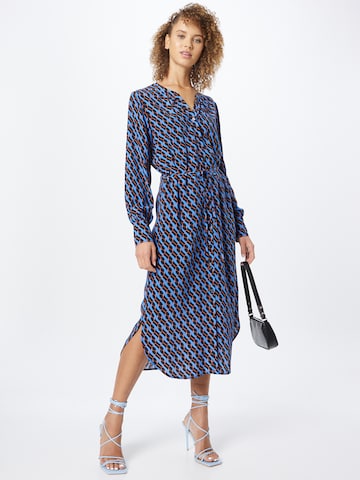 COMMA Shirt Dress in Blue