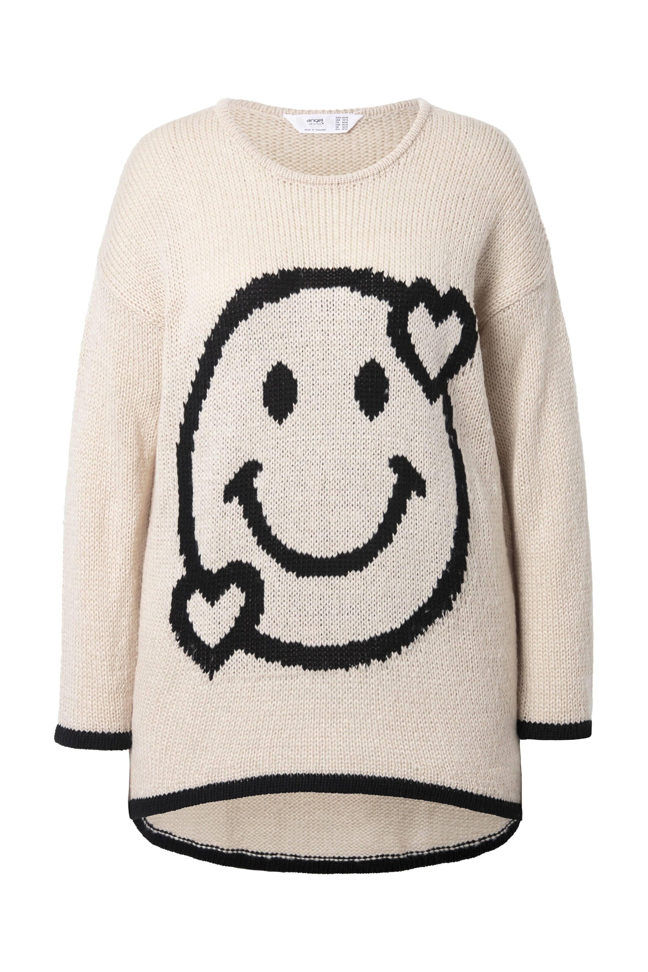 Angel of Style Pullover in Grau: Vorderseite