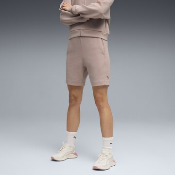 PUMA Regular Sportbroek 'Cloudspun' in Beige
