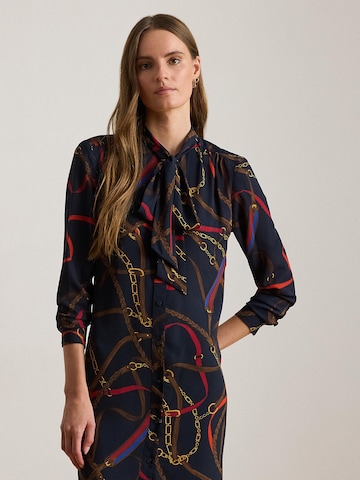 Lauren Ralph Lauren Платье-рубашка в Синий