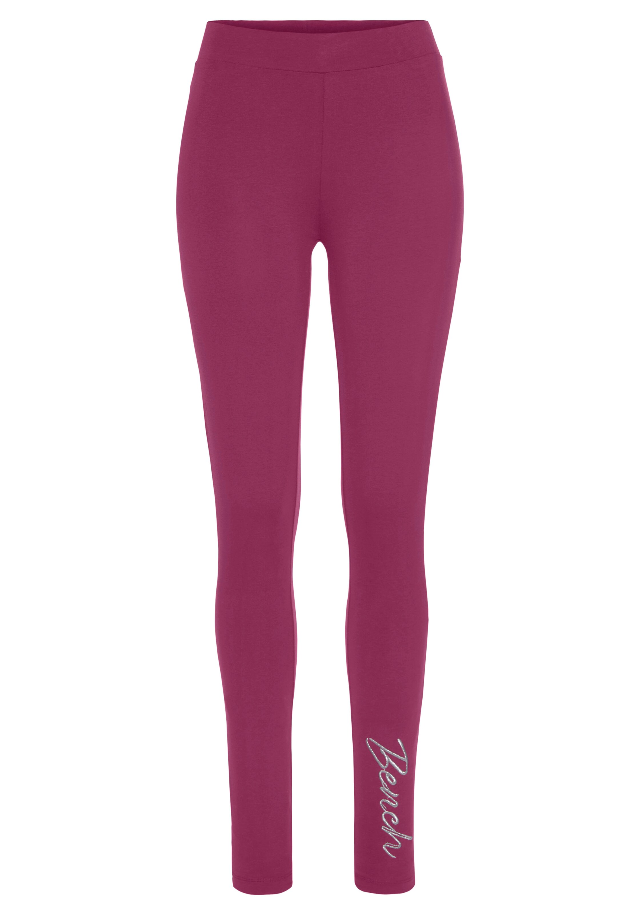 BENCH Skinny Leggings in Pink: front