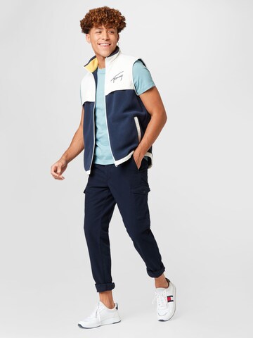 TOMMY HILFIGER Tapered Cargobroek in Blauw