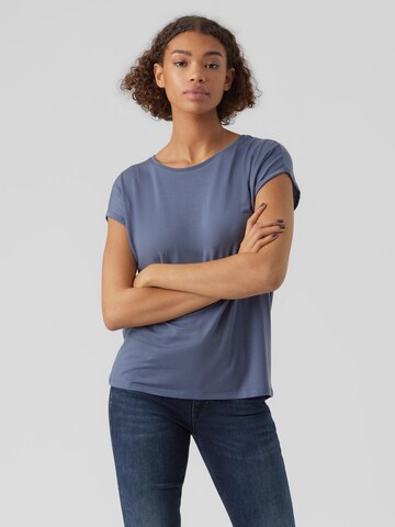 T-shirt 'AVA' VERO MODA en bleu : devant