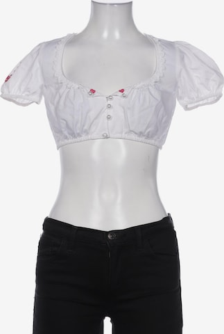Krüger Bluse XXXS-XXS in Weiß: Vorderseite