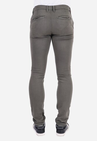 Le Temps Des Cerises Regular Chino Pants 'JOGG' in Grey