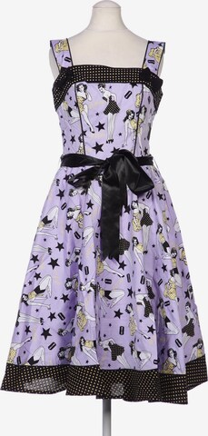 Hell Bunny Dress in S in Purple: front