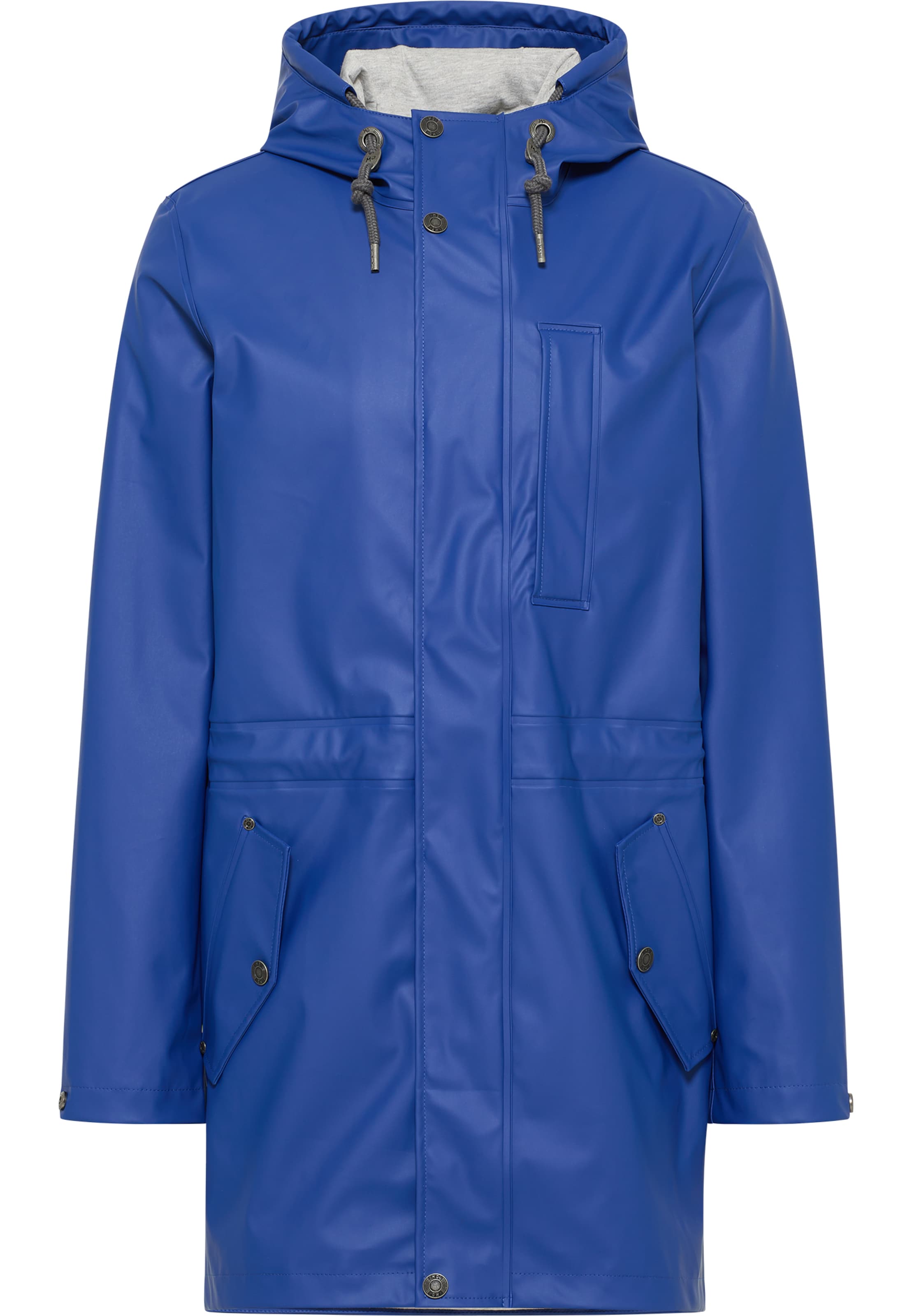 MO Λειτουργικό μπουφάν σε μπλε: μπροστά