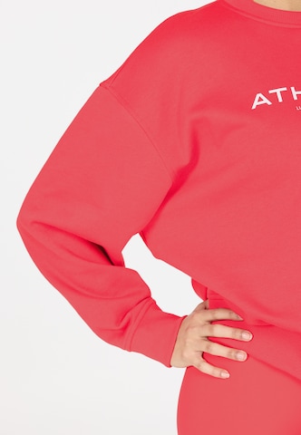 Athlecia Sweatshirt 'Atkins' in Rood