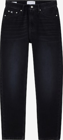 Calvin Klein Jeans Tapered Jeans in Black: front